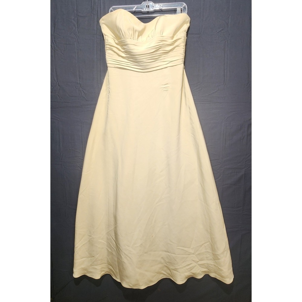 Priscilla Of Boston Women's Elegant Classy Nightgown Wedding Dress Beige Size 10